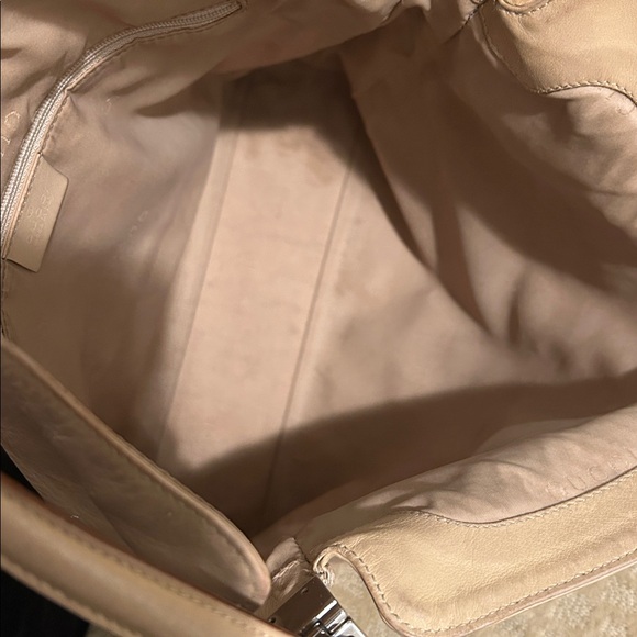 Gucci Jackie Piston Lock Tan Leather Shoulder Bag - Picture 9 of 15